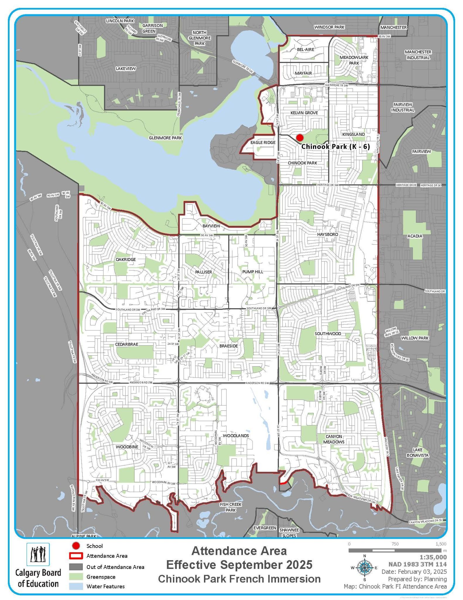 Bel-Aire Mayfair and Meadowlark Park Map 3