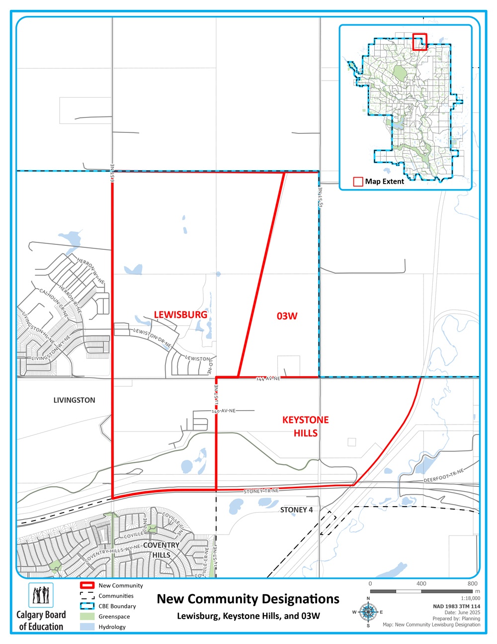 20250603 School Designations for the Communities of Lewisburg Keystone Hills 03W